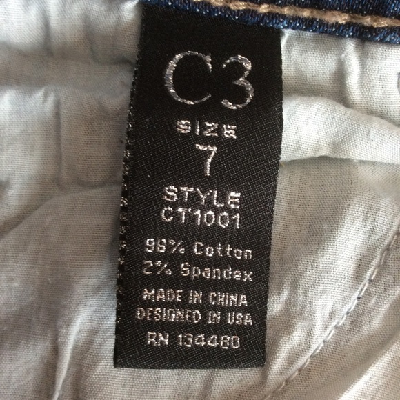 C3 Jeans, Sz 7 - Picture 12 of 12